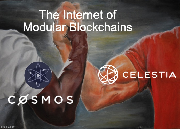 应用链的终极形态：Celestia + Cosmos