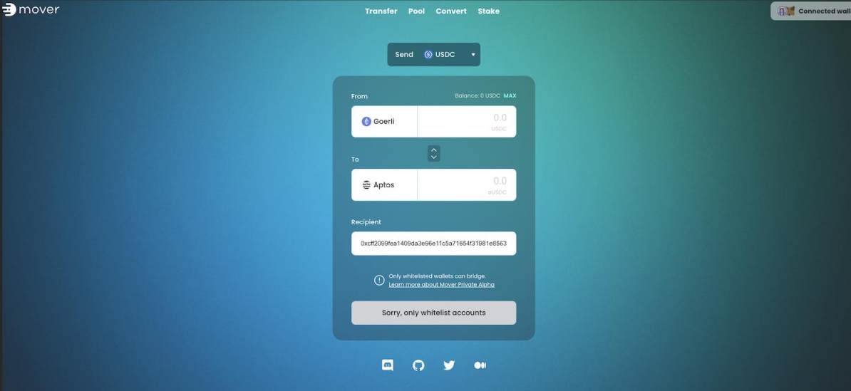Aptos 跨链交互：LayerZero、Wormhole 和 Mover三个跨链桥体验对比