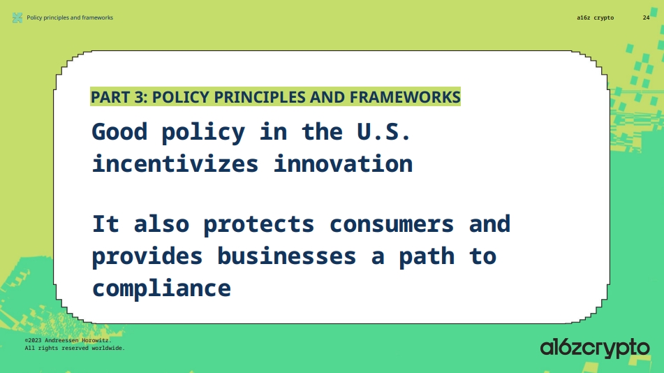 a16z interprets the development status, business boundaries and regulatory innovation of Web3