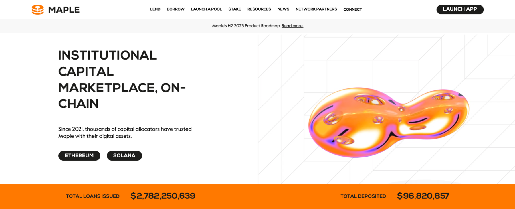 Maple Finance万字研报：无抵押借贷协议，机构级加密资本网络平台