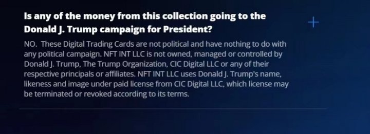 謝謝特朗普的NFT，給熊市帶來這麼多歡樂