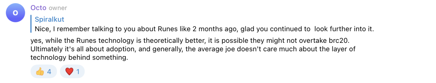 銘文炒作爆紅、發幣協議氾濫，「純正血統」的Runes能否延續代幣協議神話？