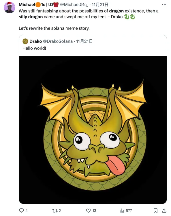 “傻龍有傻福”，上漲萬倍的Silly Dragons是如何成為Solana精神圖騰的？