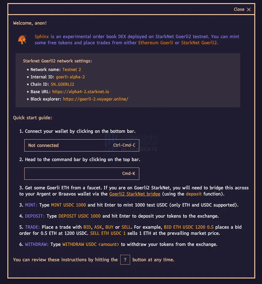 解读StarkNet上原生跨链DEX Sphinx：构造无信任桥，允许EVM资产交易
