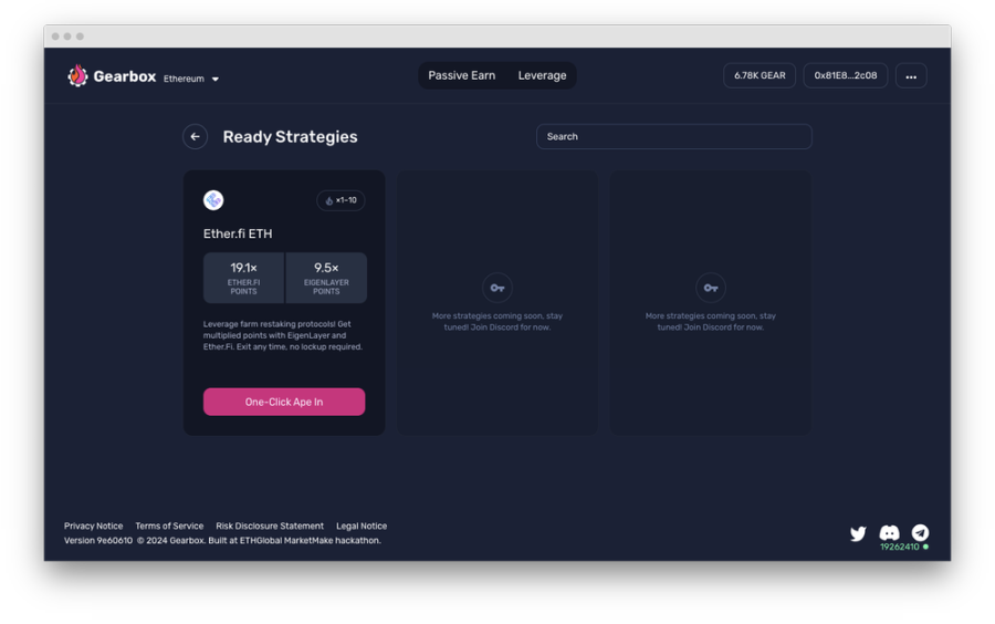 Gearbox加入再质押赛道，如何通过借入资产来使积分收益最大化？