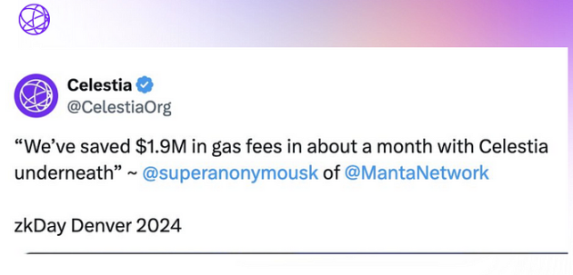 对话Celestia创始人：主网上线百日，书写DA叙事