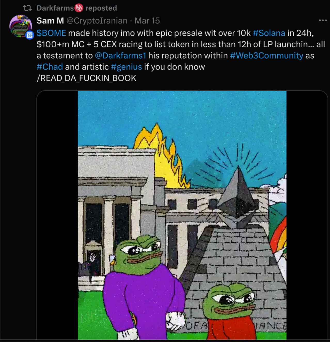 Meme财富的诞生：解构BTC和Bome的发迹