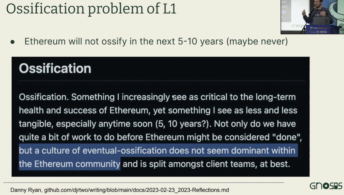 Gnosis创始人EthDenver分享笔记：为什么Layer2仍有局限性？