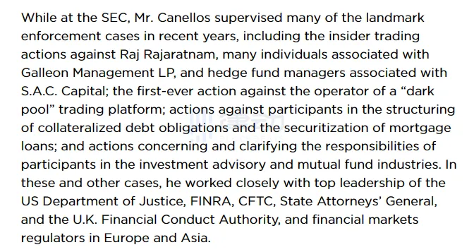 执法经验丰富，监管背景深厚，Binance.US聘请的律师George Canellos能打赢与SEC的硬仗吗？