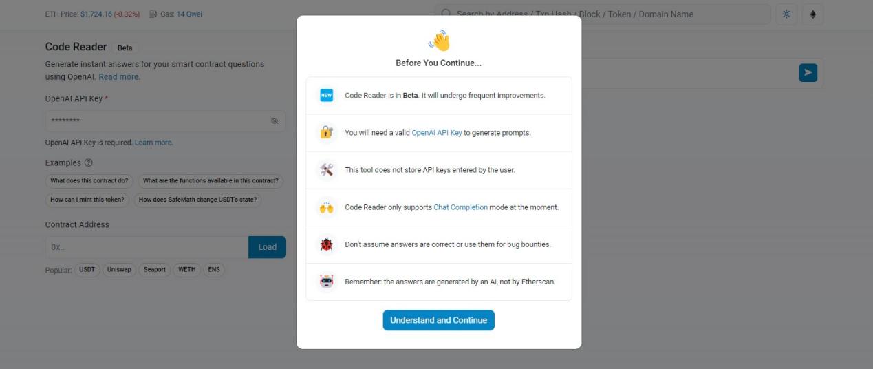 Etherscan推出AI驱动的代码阅读器，五分钟了解其用例及实操