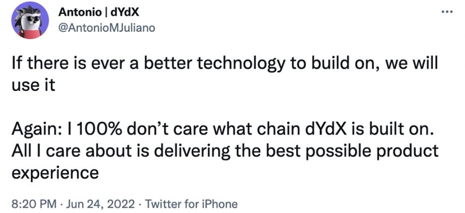 全面解读链上衍生品龙头dYdX：从DEX到Layer1，DYDX的想象空间有多大？