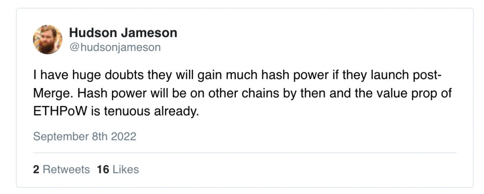 Bankless：如何利用ETHPoW分叉套利？