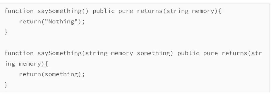 WTF Solidity極簡入門第十六講：函數重載