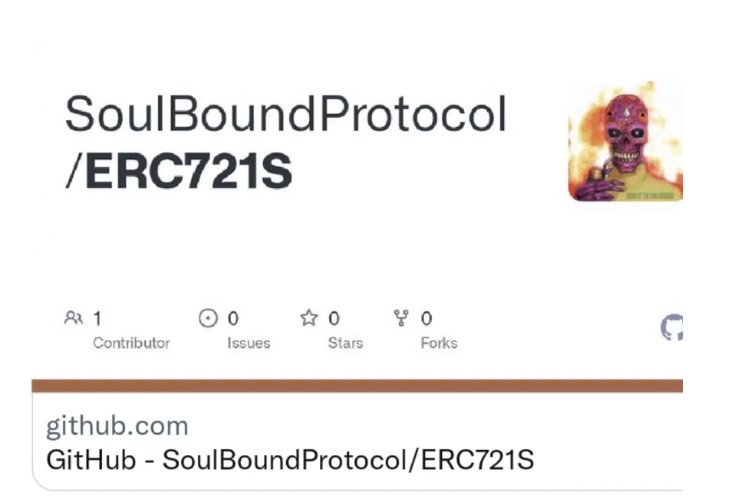 PeopleDAO核心成员推出开源的灵魂绑定代币标准ERC721S