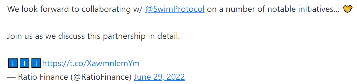Swim Protocol六月回顾