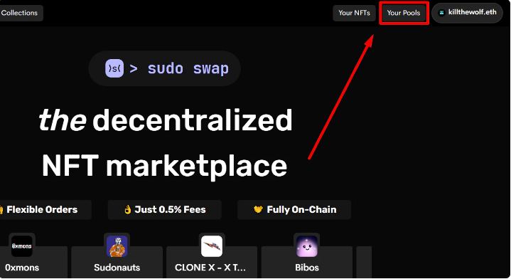 保姆级教程：只需10U成本，即可交互热门项目Sudoswap 