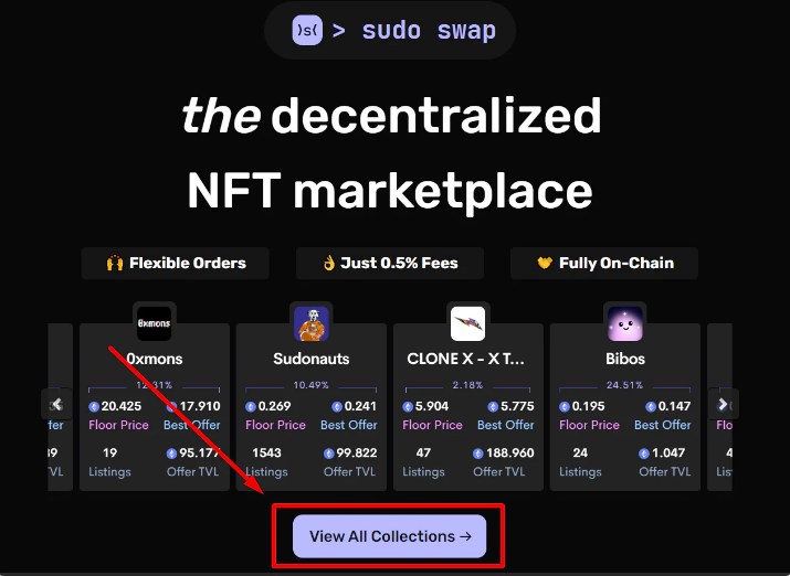 保姆级教程：只需10U成本，即可交互热门项目Sudoswap 