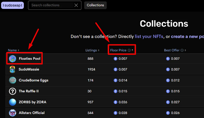 保姆级教程：只需10U成本，即可交互热门项目Sudoswap 