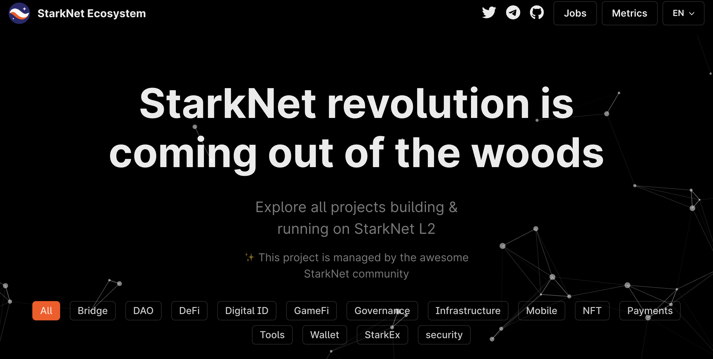 盤點StarkWare生態：StarkEx共7個應用，StarkNet 105個生態項目