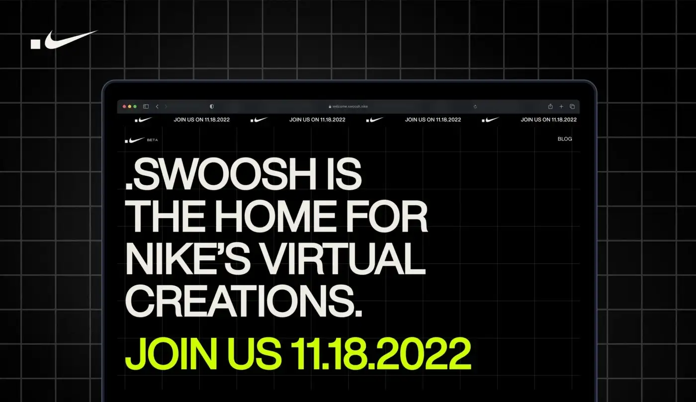 收购RTFKT一年后Nike正式推出Dot Swoosh，为消费者大开Web3城门