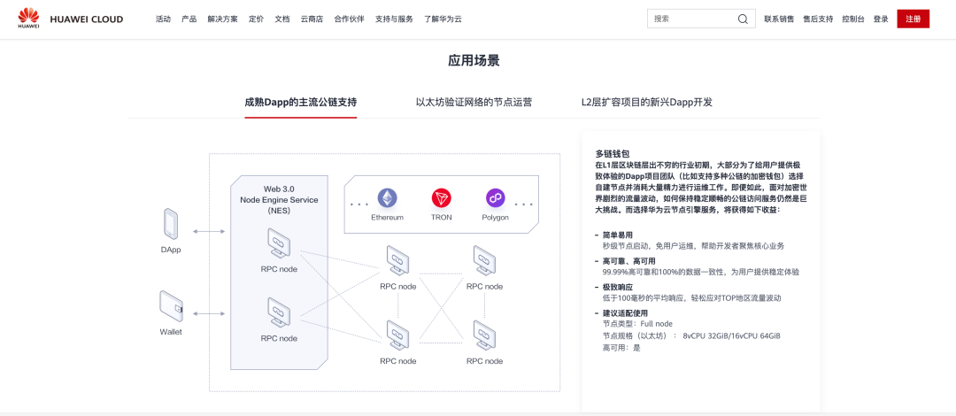 華為雲Web3.0節點引擎服務上線國際站，波場TRON成首批支持網絡