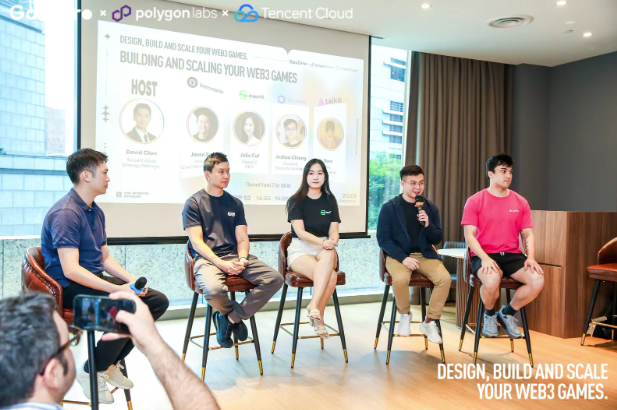 GasZero、Tencent Cloud International 与 PolygonLabs 三方联办的Web3 Gaming 专向活动在新加坡圆满举办