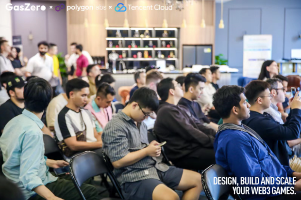 GasZero、Tencent Cloud International 与 PolygonLabs 三方联办的Web3 Gaming 专向活动在新加坡圆满举办