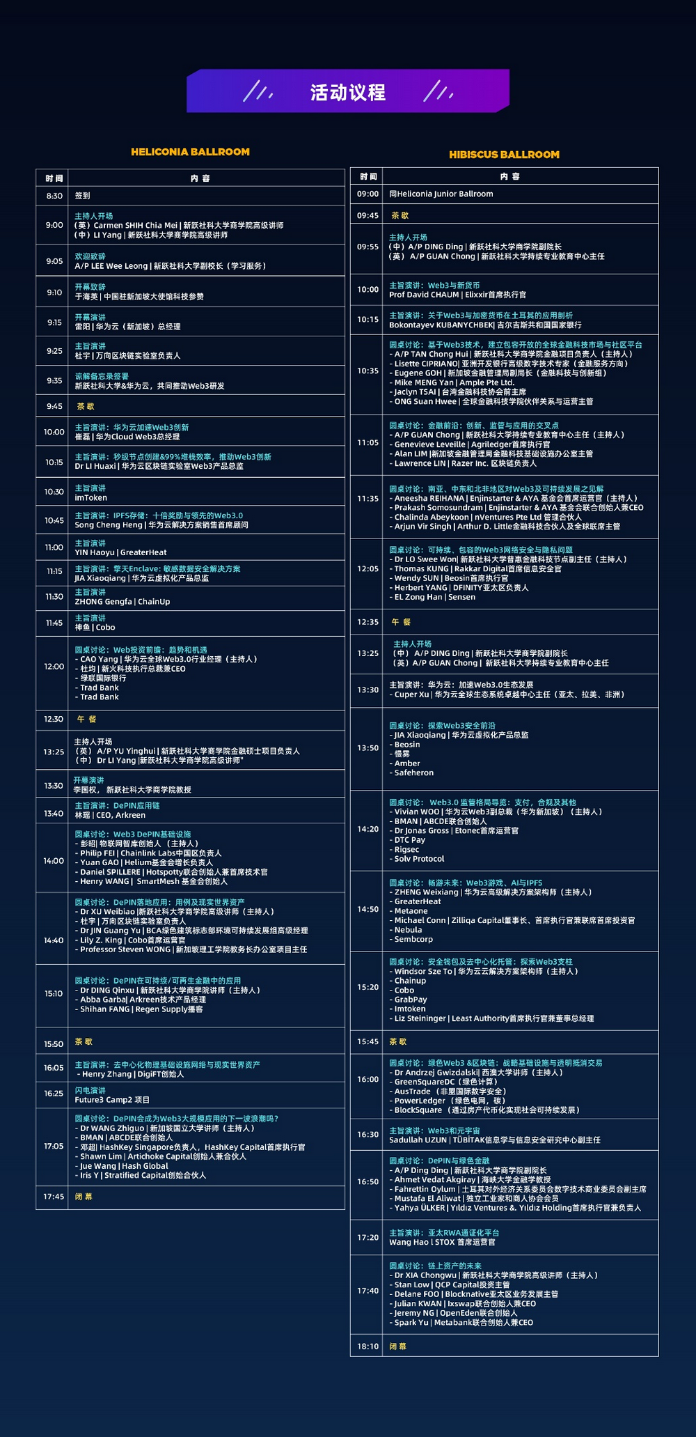 議程定了！ SUSTAINABLE WEB3 SG 2023免費報名持續開放中