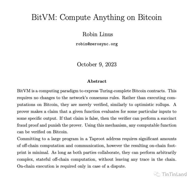 BTC生態複興：Ordinals帶來創新活力，BitVM與BitStream相繼問世