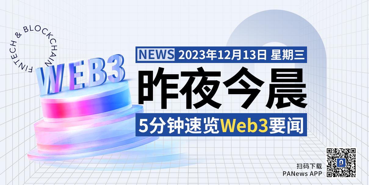 昨夜今晨重要資訊（12月12日-12月13日）