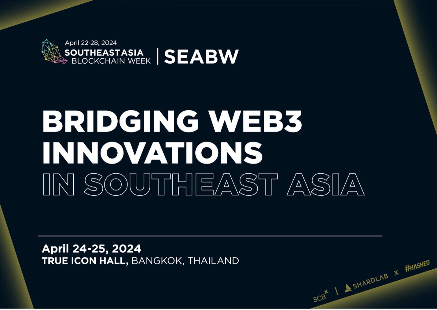Southeast Asia Blockchain Week Announces Inaugural Conference in Bangkok From April 22