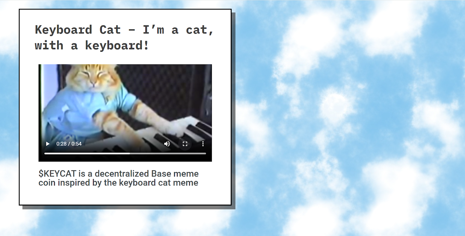 “猫猫Meme大作战”，谁会是第一个跑出来的猫币？
