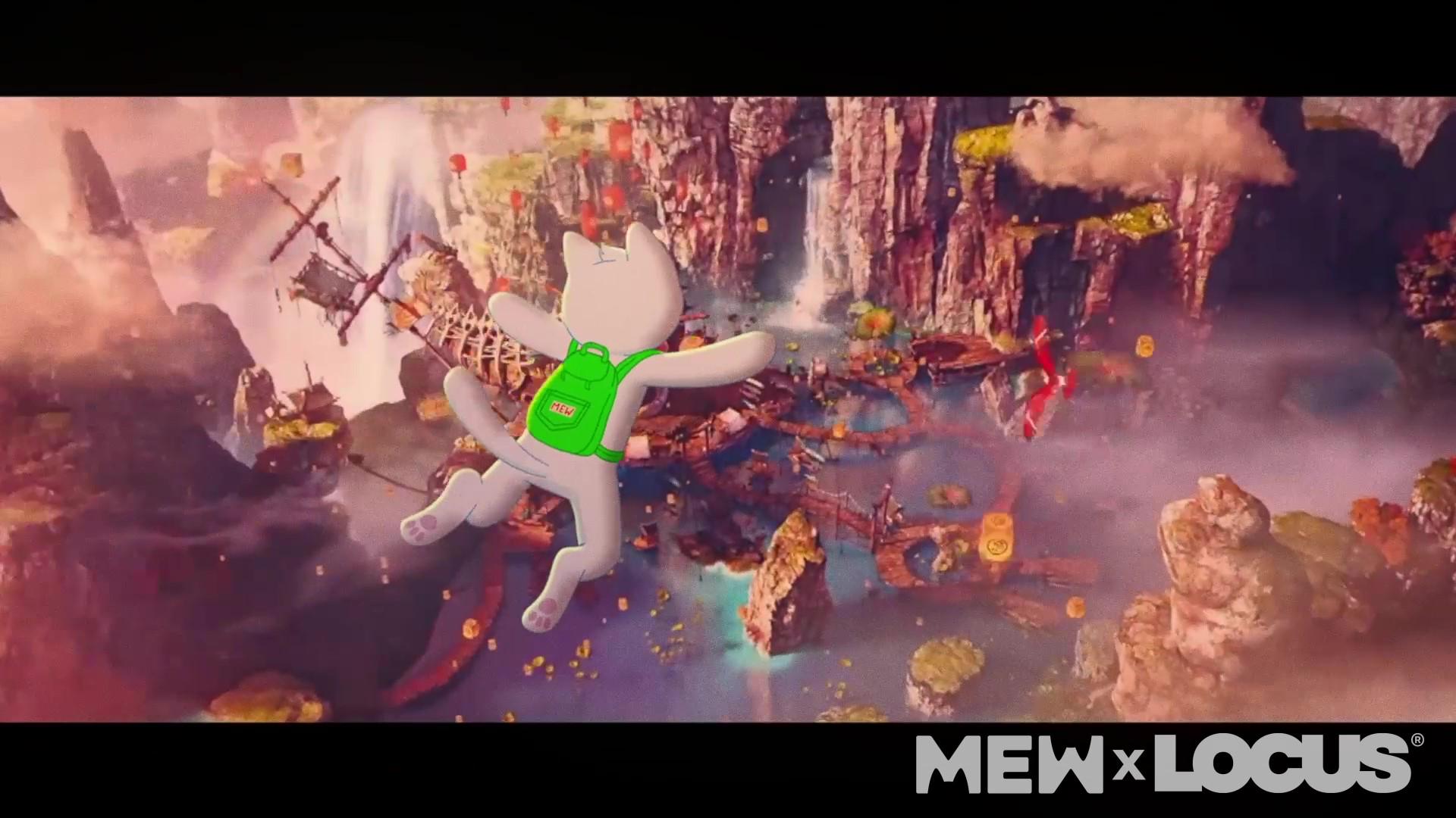 猫主题Meme币MEW与韩国LOCUS动画工作室宣布合作打造全新3D动画系列