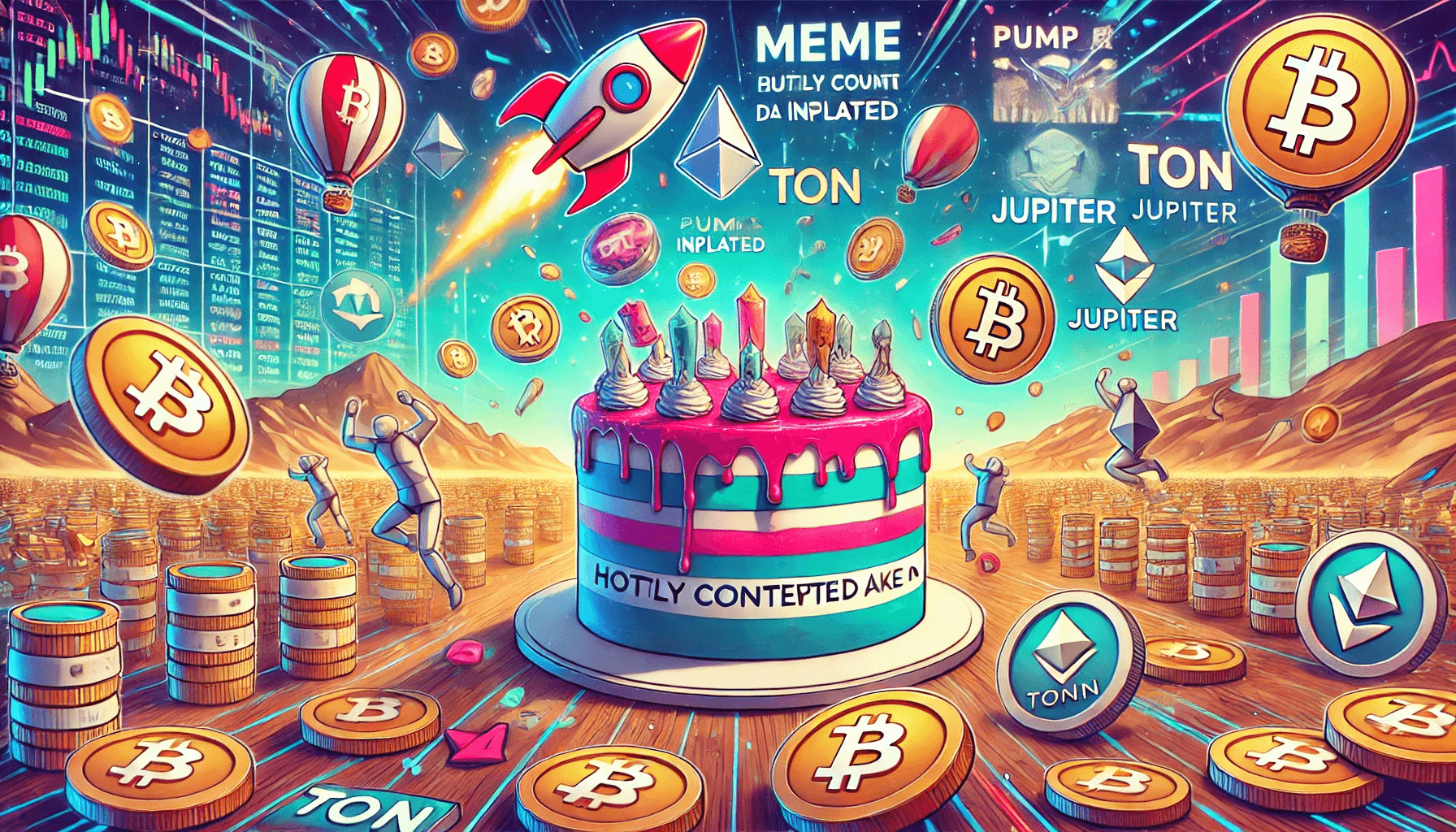 MEME成为牛市争抢的蛋糕:Pump.fun数据虚高,TON、Jupiter等密集入局 | PANews