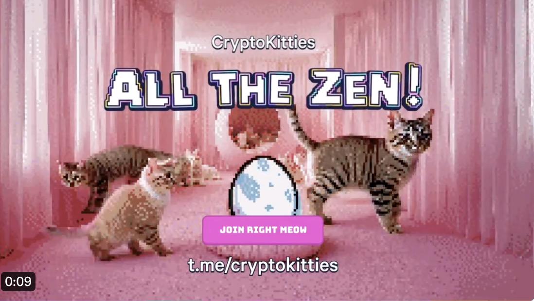 新NFT兩天暴漲37倍，鏈遊鼻祖CryptoKitties攜TG遊戲回歸，仍面臨市場多重挑戰