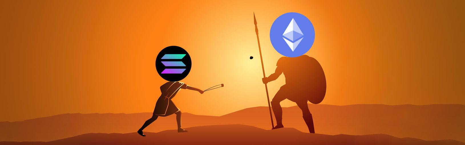 **Ethereum vs Solana: La Battaglia delle Blockchain e le Nuove Opportunità nel Mondo delle Criptovalute**