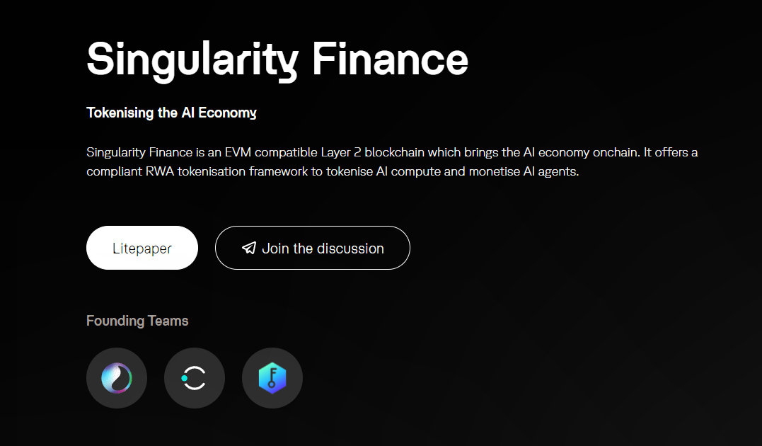 "Singularity Finance: La Fusione che Ridesigna l'Economia dell'Intelligenza Artificiale"