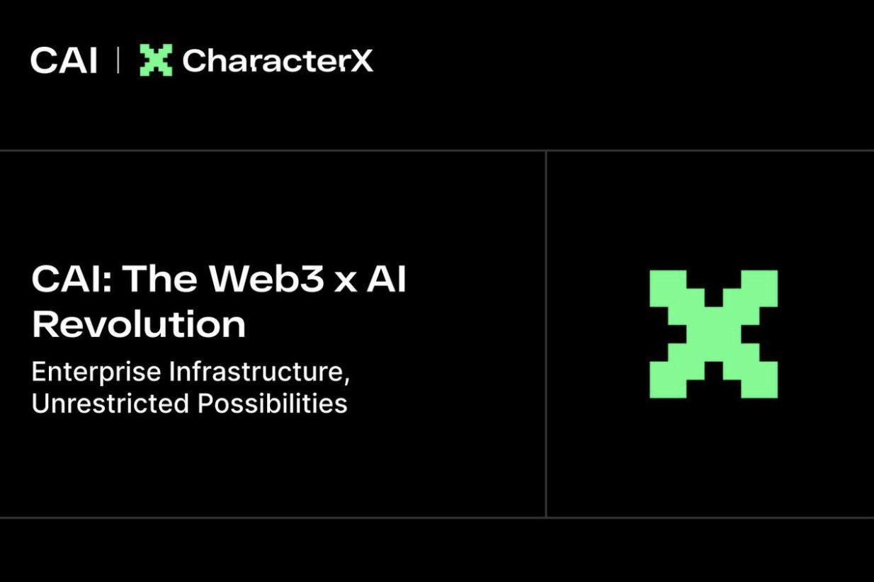 Solana生态AI项目 CAI | CharacterX宣布 推出企业级AI基础设施 CAI