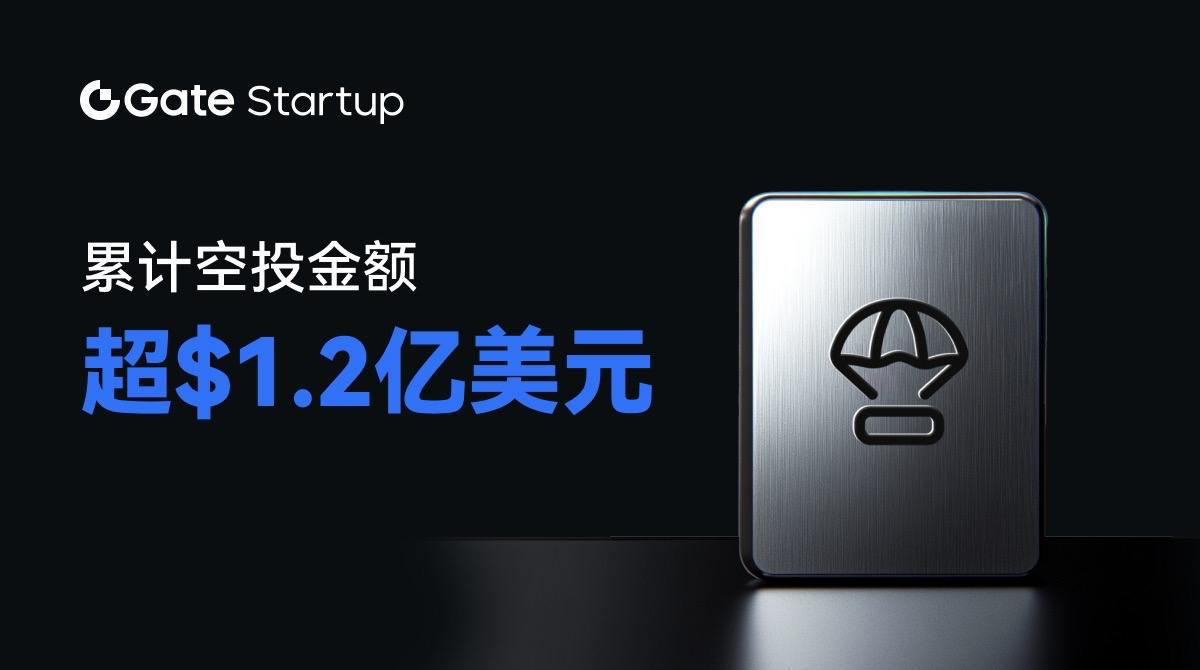 Gate.io Startup累计空投金额突破1.2亿美元