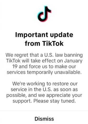 TikTok may plan to proactively shut down its U.S. operations on
Sunday