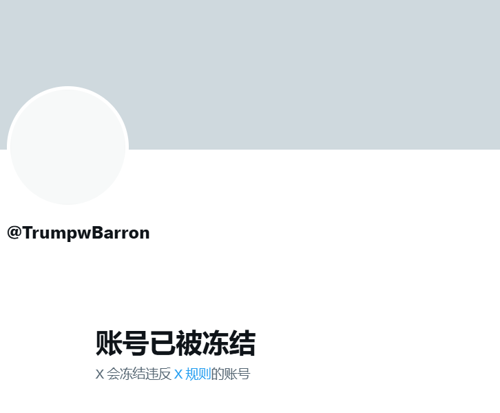 假冒Barron Trump代幣市值曾達7278萬美元後暴跌99%，相關X賬號已被凍結