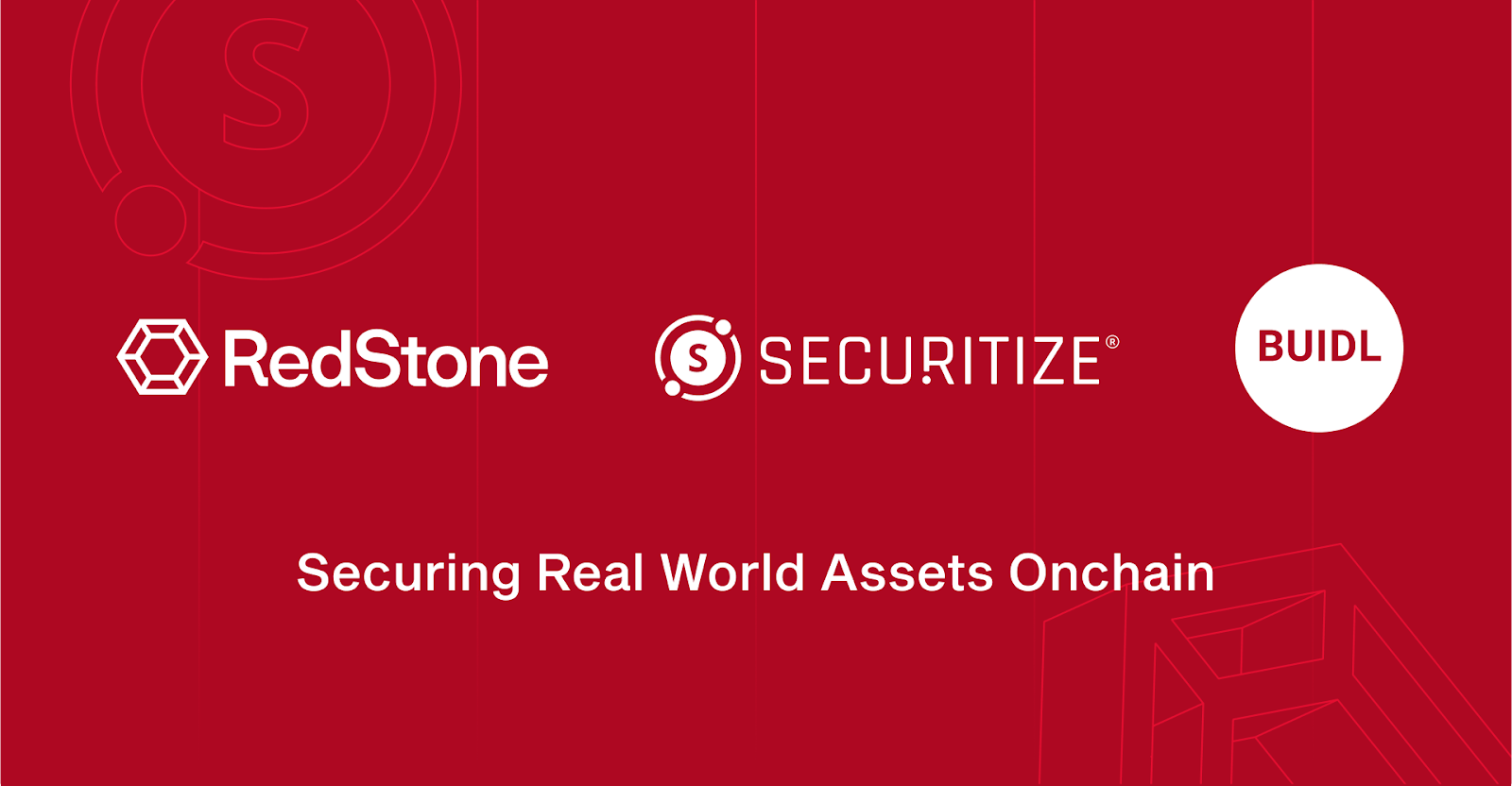 Securitize选定RedStone作为首要区块链预言机合作伙伴，携手将代币化资产全面接入DeFi生态