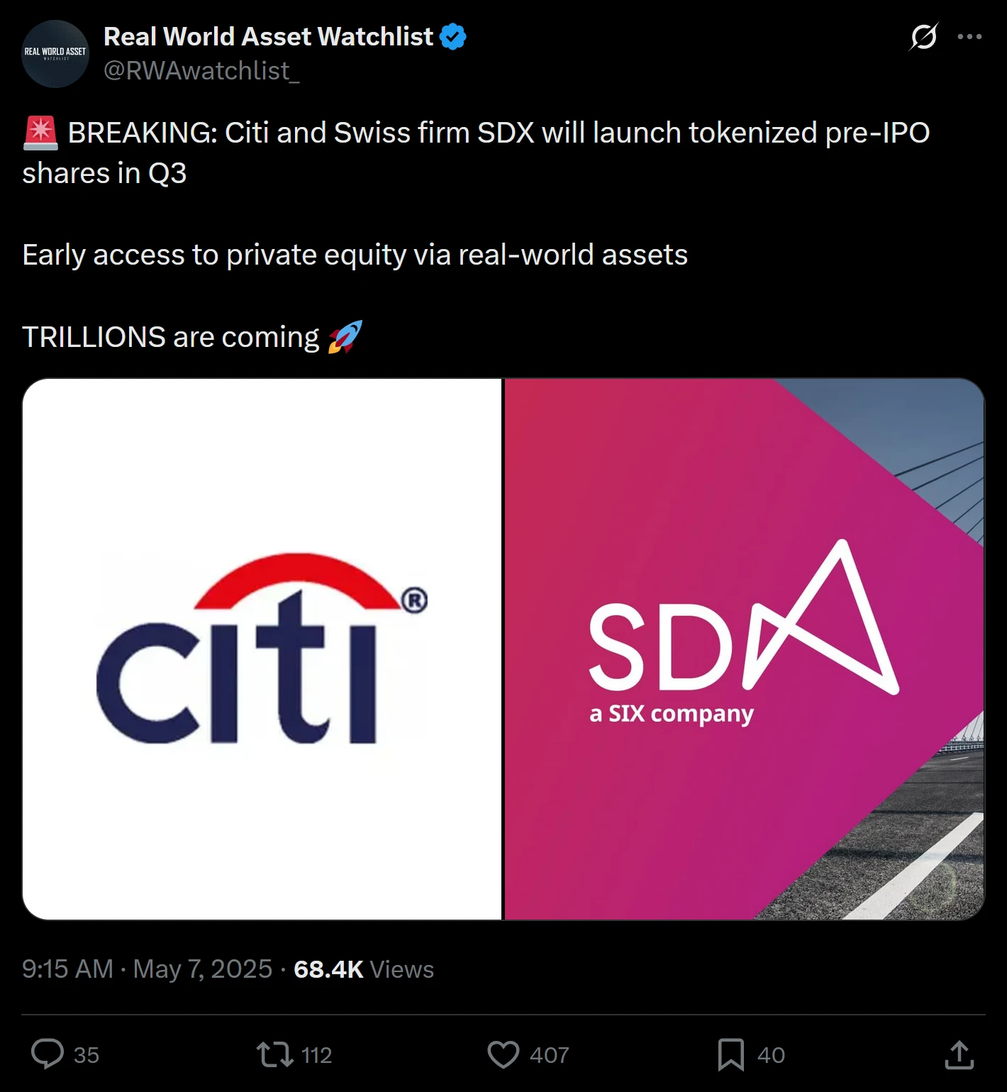 ETF は過去のものであり、株式のトークン化が未来なのでしょうか?