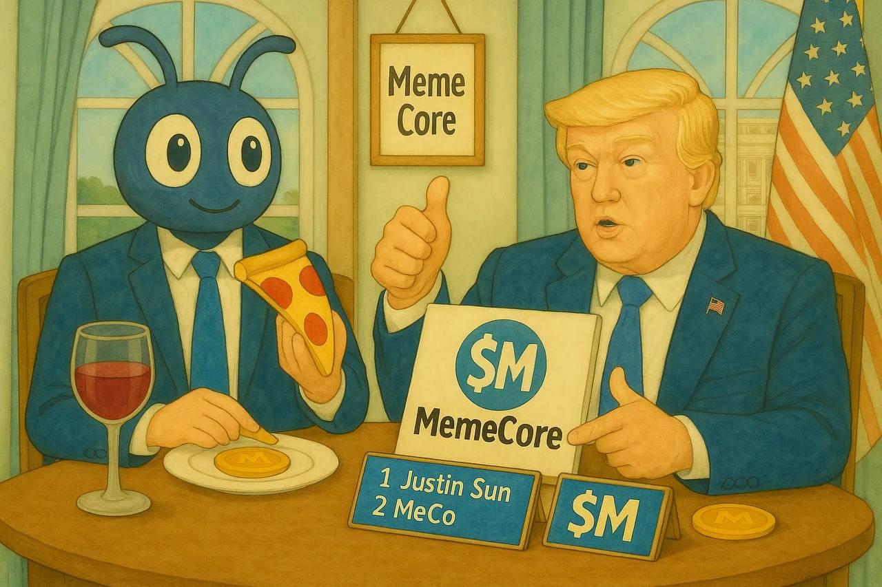MemeCore以TRUMP代币第二大持有者身份出席特朗普晚宴