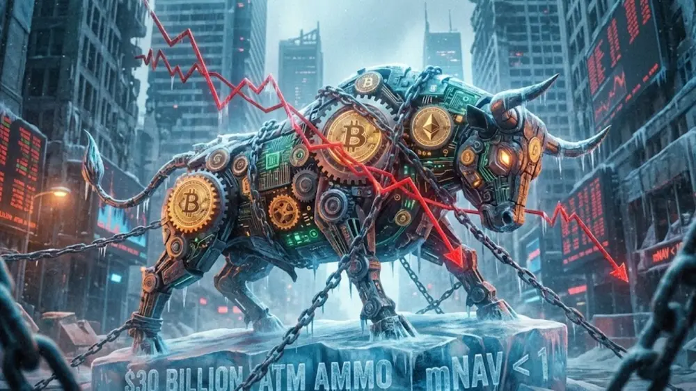 「追い詰められた獣の苦闘」：Crypto Treasury は底値で購入する能力を失いつつある。