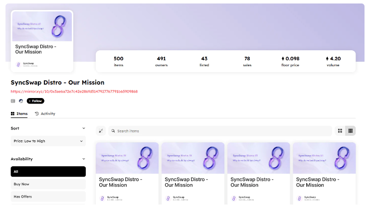SyncSwap，打造zkSync生态最大的DEX