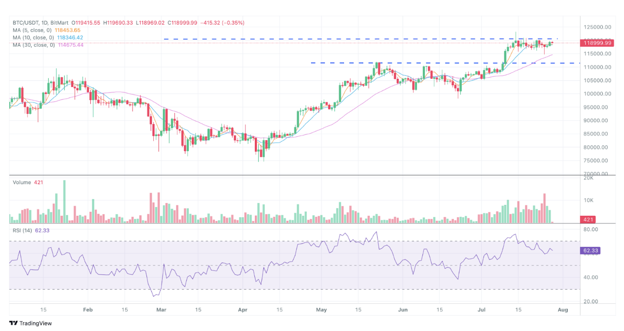 BitMart VIP 洞察 | 7月加密市场概览