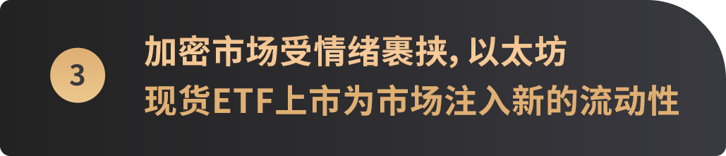 WealthBee宏观月报：美国降息倒计时或开启，以太坊十周年迎现货ETF上市，市场情绪螺旋式修复