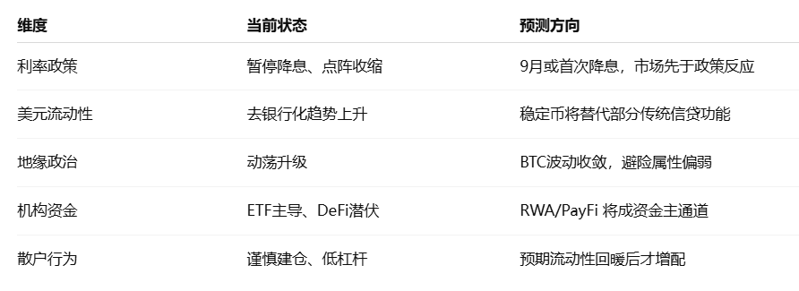 加密市场宏观研报：货币政策拉锯与全球动荡中的机会重，下半年加密市场最新展望