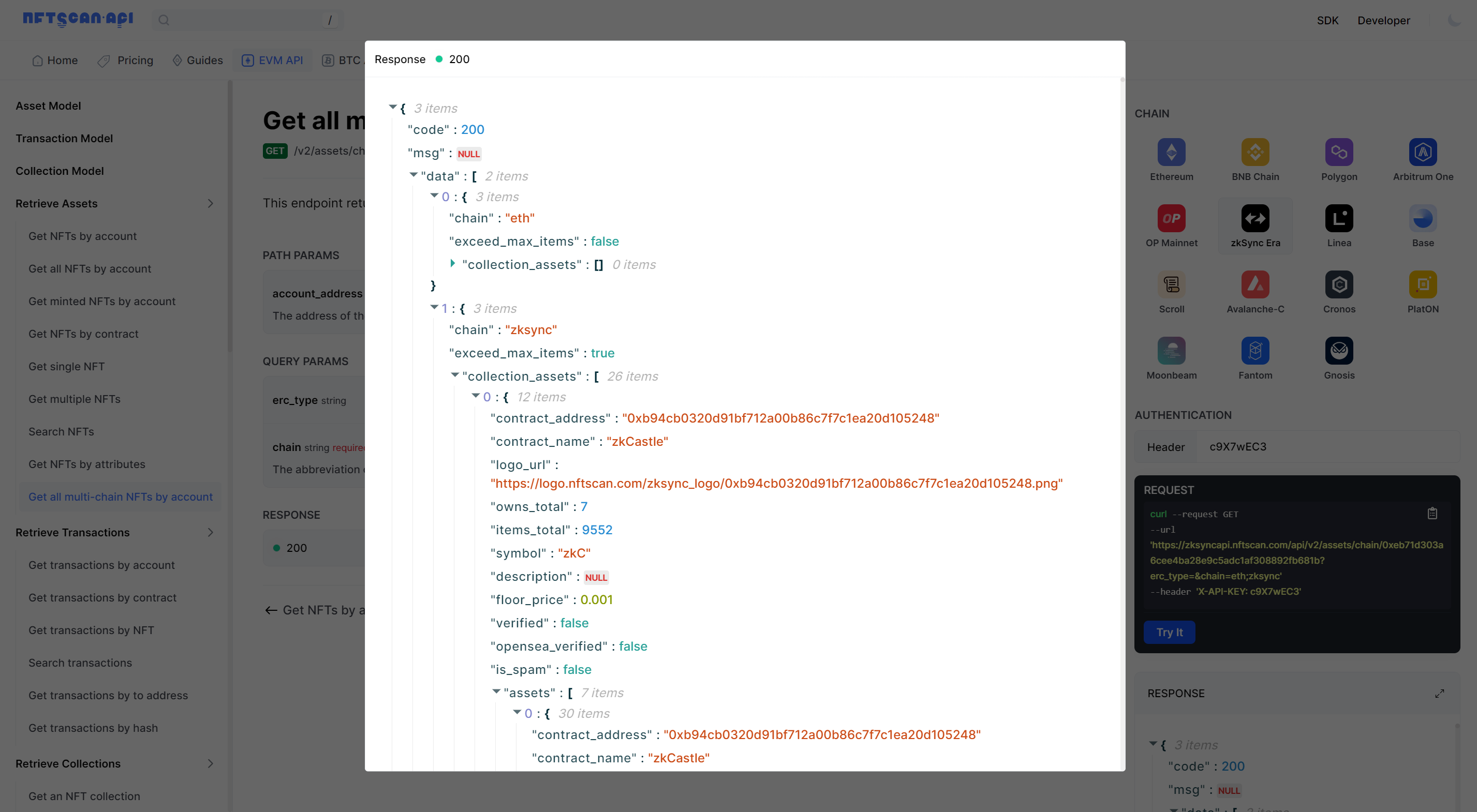 如何使用 NFTScan NFT API 在 zkSync 网络上开发 Web3 应用